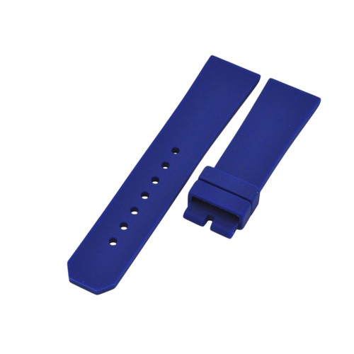 Uhrenarmband 23 mm blau Kautschuk für Cartier Kaliber W2CA0009 - Bild 3 von 7