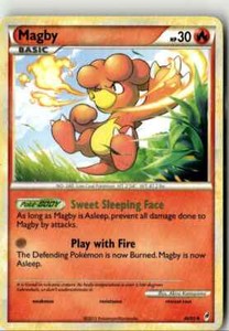 2011 HEARTGOLD & SOULSILVER CALL OF LEGENDS MAGBY  46/95