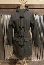 Merrell Select Dry Duffle Coat Parka Women’s Medium Haven Gray Toggles