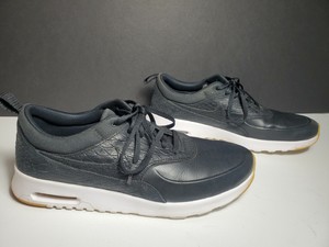 Para mujer Nike Air Max Thea Premium 616723-017 negro cuero zapatos  atléticos tamaño 10 | eBay