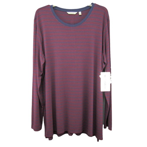 Athleta Womens Crossroad Striped High Neck Modal Tank Top 347822