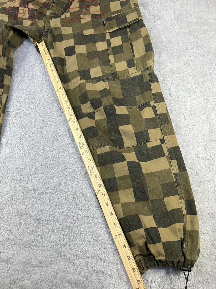 Pantalones cargo de camuflaje para hombre DOPE talla XL 100 % algodón RN #139488 Foto 2 de 4