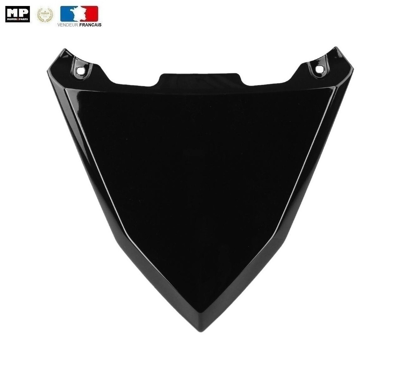 Cache intermédiaire arrière de prestige noir brillant compatible Yamaha T-MAX 530 2012+