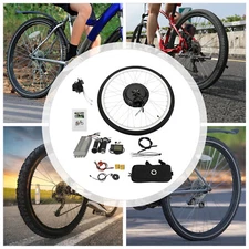 Electric bike Conversion Kit 28" 48V 1000W eBike Rear Motor Wheel With LCD