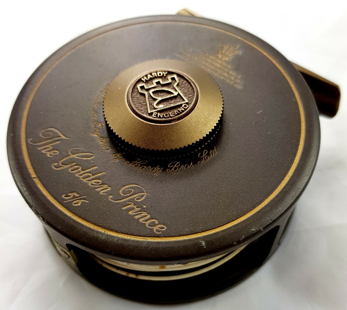リール The Golden Prince 5/6 HARDY Hardy Golden Prince Fly Reel 5/6 - Spinoza Rod Company