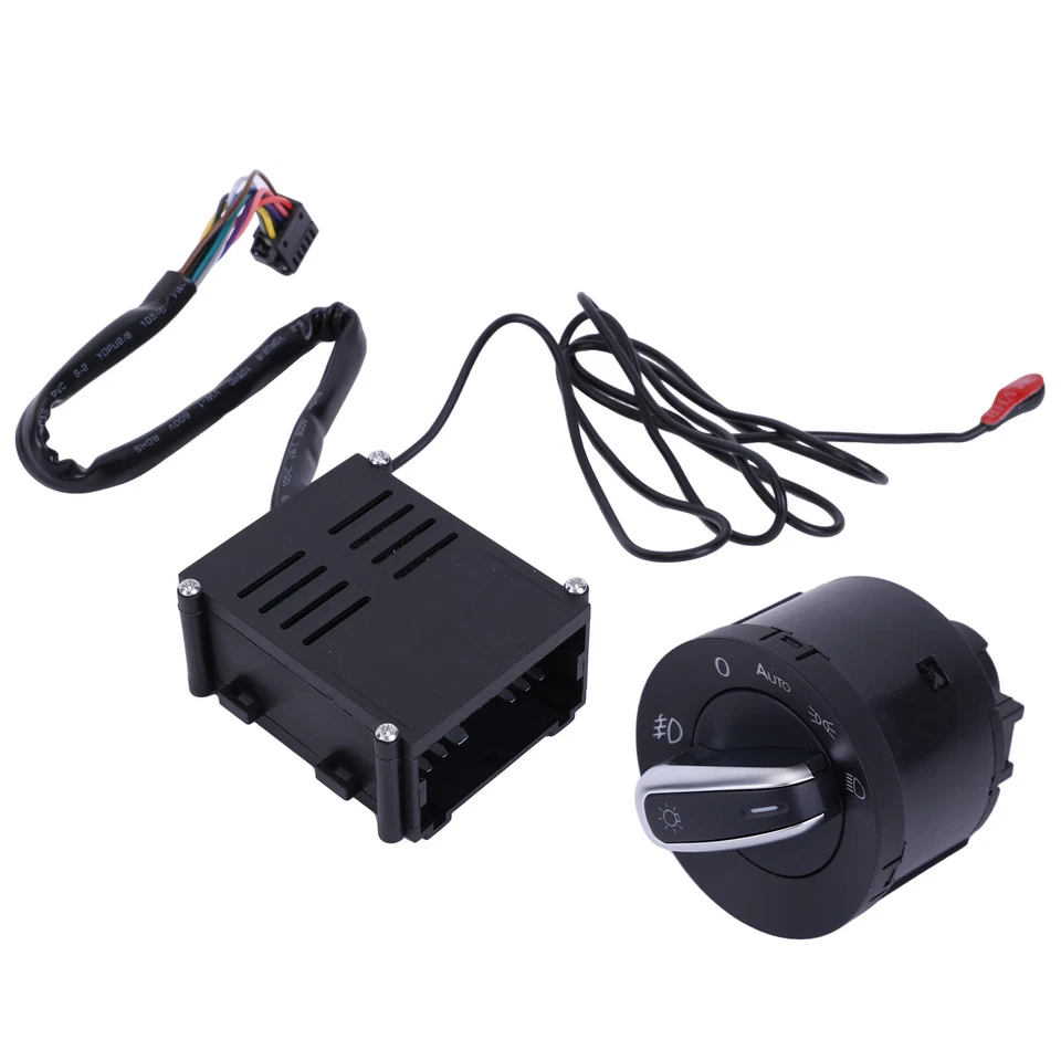 FOR VW T5 T5.1 TRANSPORTER 2003-2015 AUTO HEADLIGHT FOG LIGHT SWITCH MODULE UK - Image 4 of 4