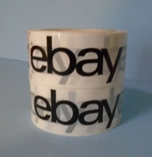 2 Rolls - 2" x 75 Yards - eBay Branded BOPP Packaging Shipping Tape