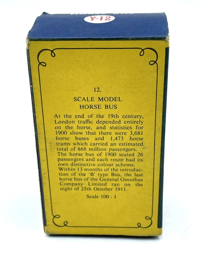 1965# Lesney Matchbox IN Scatola Models Of Yesteryear N.12 Full#[NO] - Immagine 4 di 4