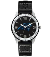 Men's Carolina Panthers NFL Football Team Player Series Sparo Black Wrist Watch