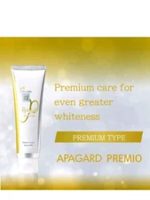 2 Apagard M Plus Toothpaste 3.5 oz Nano Hydroxyapatite for Natural Whitening,B4