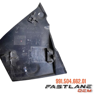 2012-2016 PORSCHE 911 REAR RIGHT SPOILER COVER OEM 991.504.662.01