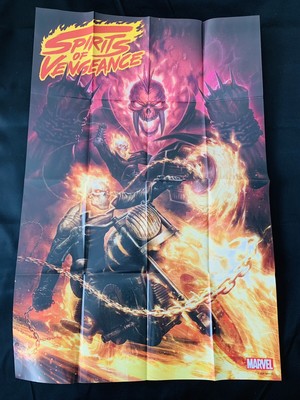 Spirits of Vengeance #1 Marvel Comics Kunkka Promo Poster 36x24 Ghost Rider