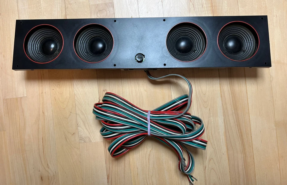 ¡VINTAGE!  ¡Altavoz subwoofer de alto rendimiento Sparkomatic Amplidyne 4030 80 vatios! Foto 4 de 4