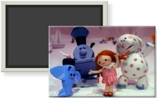 Rudolph Island of Misfit Toys Image Animated Show Fridge Magnet 2 x 3 Rigid