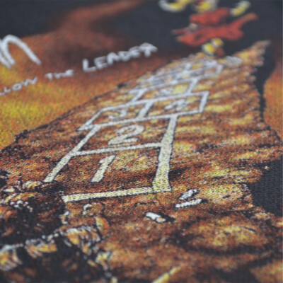 Korn Follow The Leader Patch Album Cover Printed Sew On Band Logo