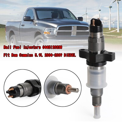 1pcs Rail Fuel Injectors 0445120238 Für Ram Cummins 5.9L 2004-2009 DIESEL