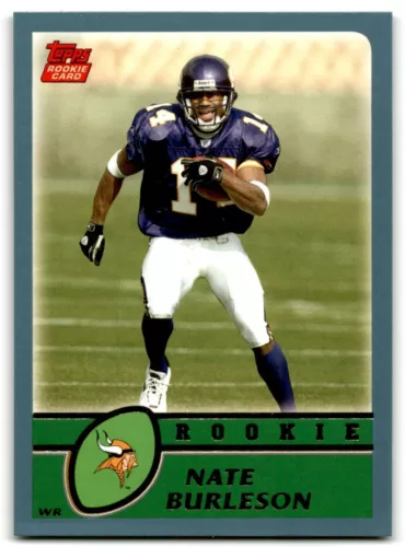2003 Topps Nate Burleson Rookie Minnesota Vikings #363