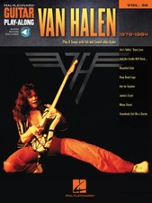 Van Halen 1978-1984 Sheet Music Guitar Play-Along Book and Audio 000110269
