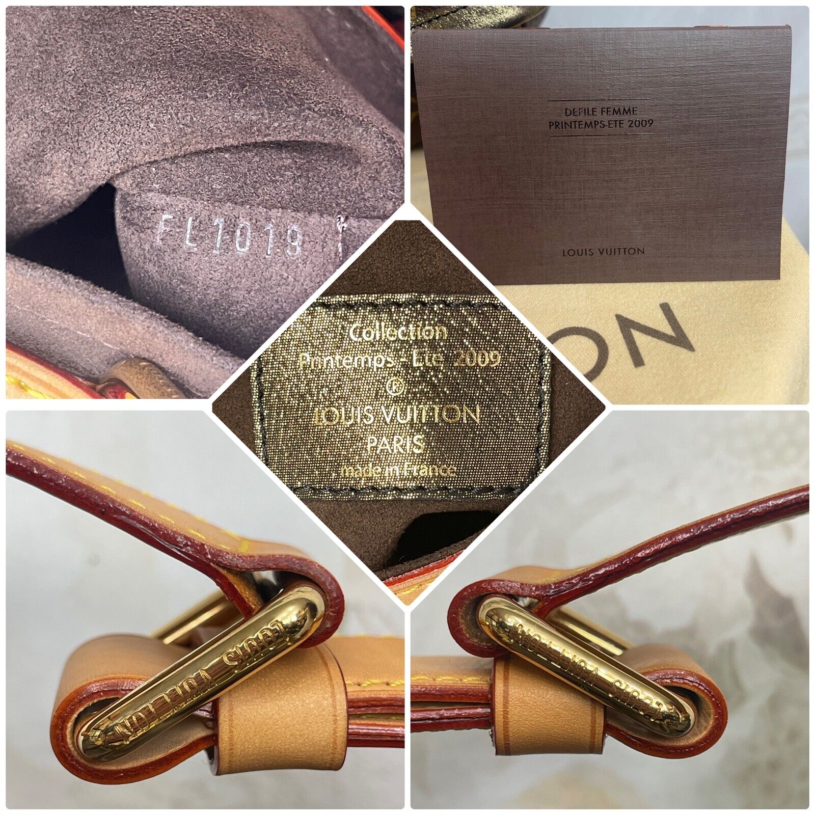 Louis Vuitton Limited Edition Cognac Empreinte Leather Kalahari, Lot  #58331