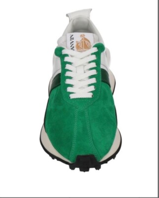 NEW!Lanvin Bumper Sneakers White/Green 11US/44EU