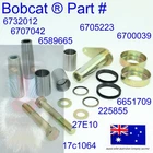 fits Bobcat Pivot Pin Bush Kit 6732012 6589665 6705223 743 751 753 763 773 7753
