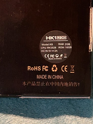 HK1 Android 13 4K Set Top TV Box Wi-Fi 2GB 16G +64GB IPTV HDR OFFICIAL UK - Picture 3 of 4