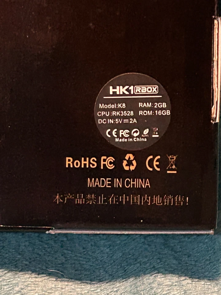 HK1  Android 13 4K Set Top TV Box Wi-Fi 2GB 16G +64GB IPTV HDR OFFICIAL UK - Image 3 of 4