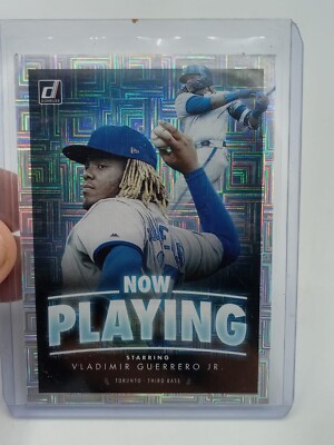 2020 Panini Donruss Now Playing Vector Vladimir Guerrero Jr #NP-1