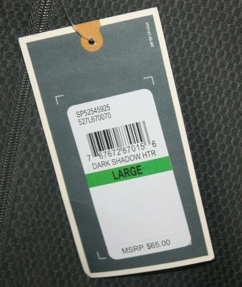 Nuevo G.H. Pullover ligero Bass & Co. para hombre sombra oscura L grande $65 Foto 2 de 4