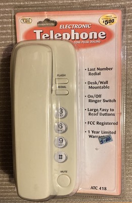 TOZAI ATC-418 Electronic TELEPHONE - NEW/SEALED