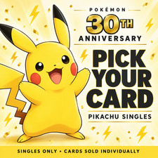 Pokemon Card Pikachu 30th Celebration - Pick ...
