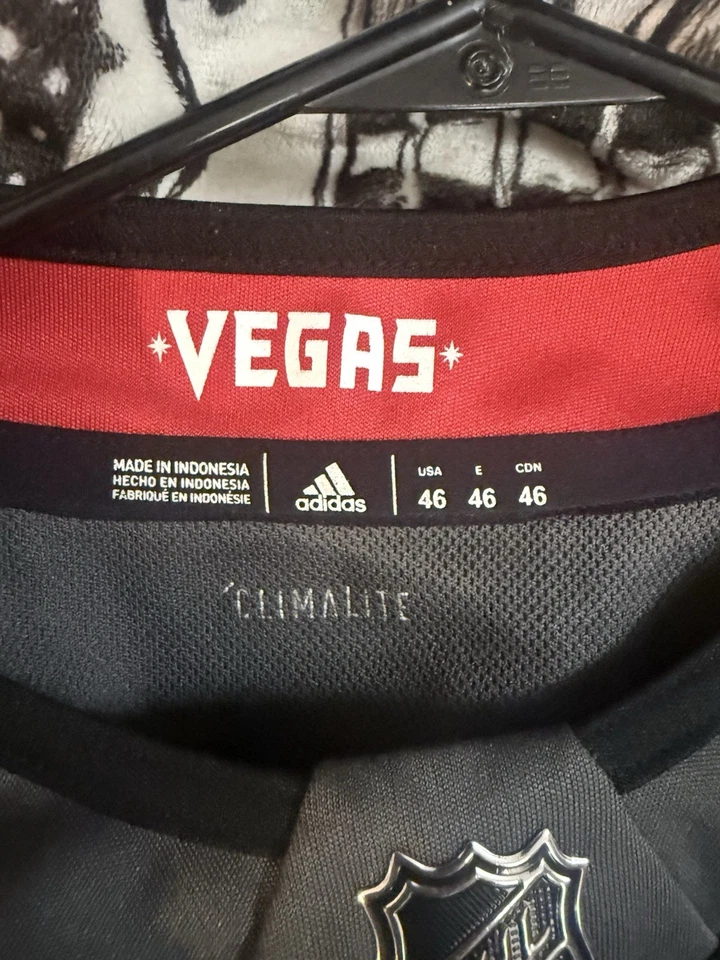 Authentic NHL ADIZERO Inaugural SeasonHome Jersey Las Vegas Golden Knights sz 46 - Image 4 of 4