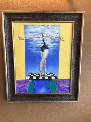 Original Anthony Falbo Oils On Stretched Canvas Framed From The  Unreal  Series