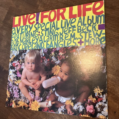 #ad Live For Life A Very Special Live Album 1986 LP IRS 5731 Near Mint $12.18