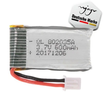 NJOYN Akku 600mAh 3.7V für RC Flugzeug Predator Z51, Ersatzteil für Fahrzeug, Bagger