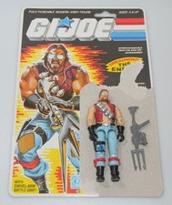 Vintage 1986 Monkeywrench Cobra Dreadnok G.I. GI Joe Complete Figure 3.75 ARAH