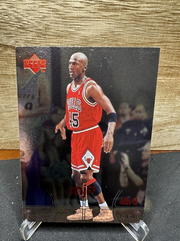 98 Upper Deck Michael Jordan MJx number 45 jersey cards - Michael