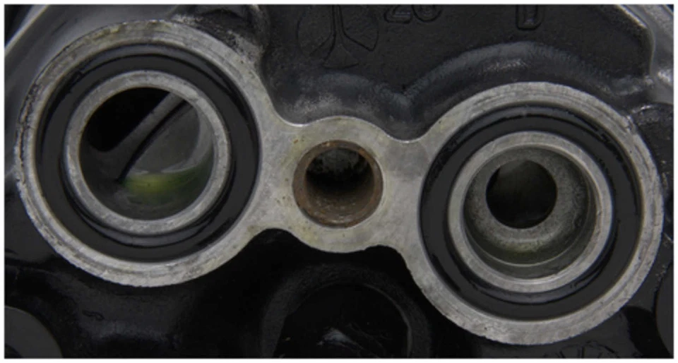 Compresor de aire acondicionado para Pontiac Fiero Firebird 1983-1988 cuatro estaciones Foto 3 de 4