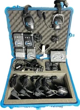 CoachComm Connex Wireless Intercom System - Headset Belt Pack Base Station Anten