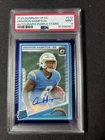 2025 Topps Signature Omarion Hampton Purple (PSA 9)