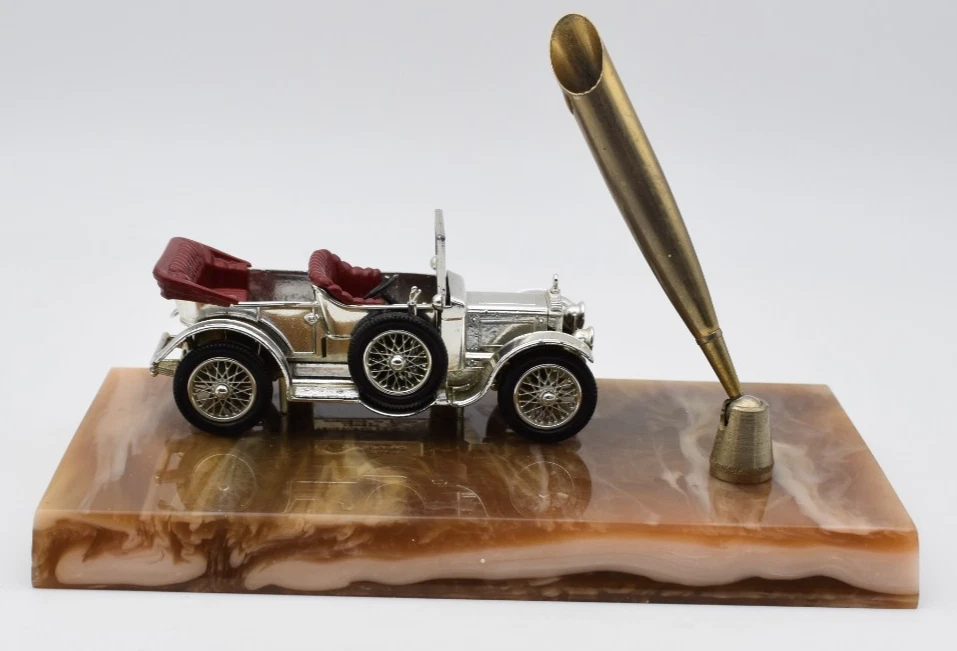 Matchbox Models of Yesteryear Y13 Daimler Type A12 1911 chrome. Giftware Lesney - Bild 3 von 4