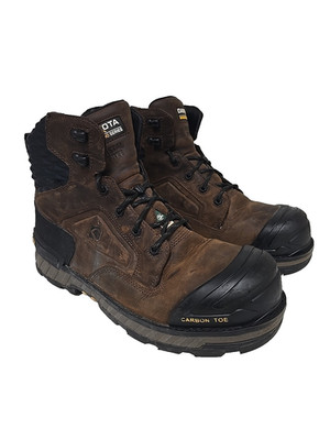Dakota Men's 6600 6'' Composite Toe Waterproof Work Boot Brown Size 12M