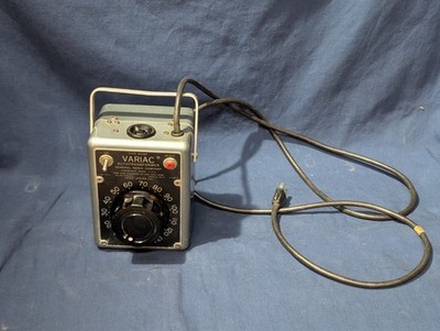 Variac General Radio Co.W5MT Variable Autotransformer Power Transformer - Video!