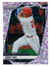 BRADY EBEL 2025 Panini Prizm Cherry Blossom SSP #08/20 