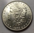 1878 7TF Rev of 78 Morgan Silver Dollar $1. Beautiful Luster & Detail! J31