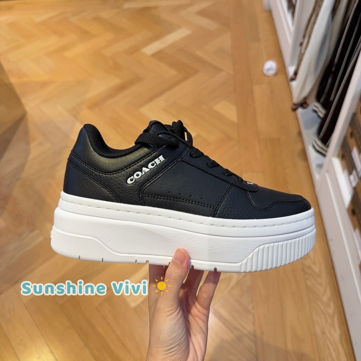 NWT Coach Platform Sneaker In Signature Jacquard cu155 Black | eBay