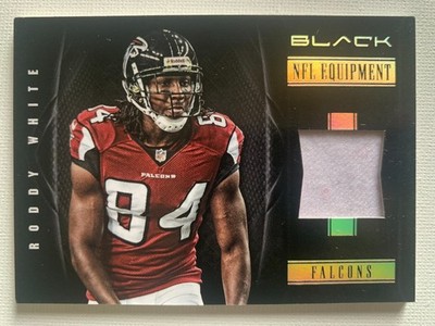 2012 Panini Black RODDY WHITE Jersey NFL Equipment SP /99 Falcons UAB
