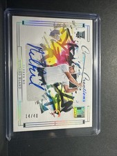 2024-25 Impeccable LIV Golf - Canvas Creations 14/40 - Richard Bland RC Auto