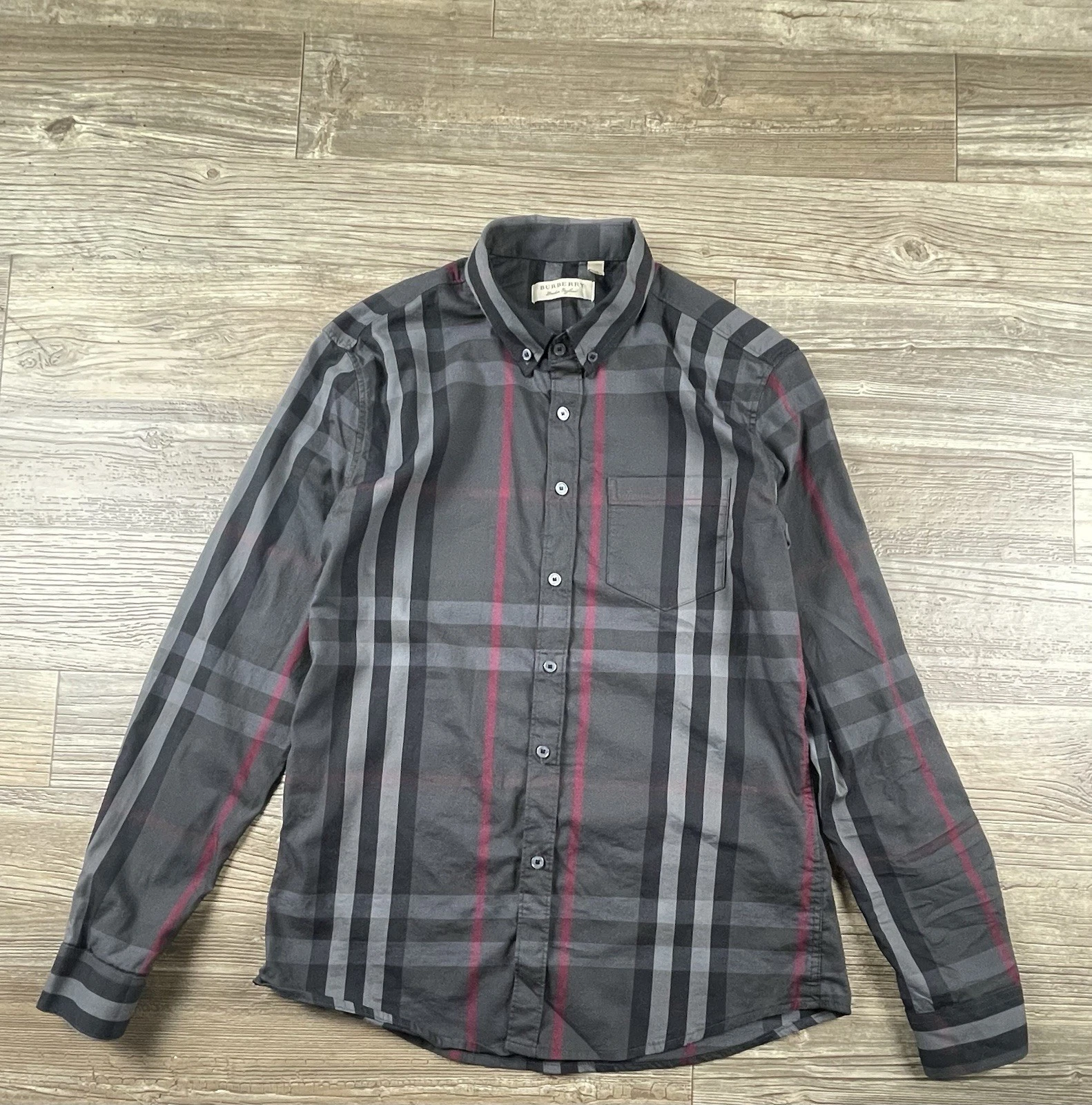 Camicia Burberry Big per bambini camicia manica lunga XXL