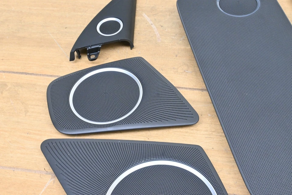 09-16 AUDI A4 S4 B8 B8.5 Juego de cubierta de altavoz Bang & Olufsen para puerta de tablero OEM Foto 4 de 4